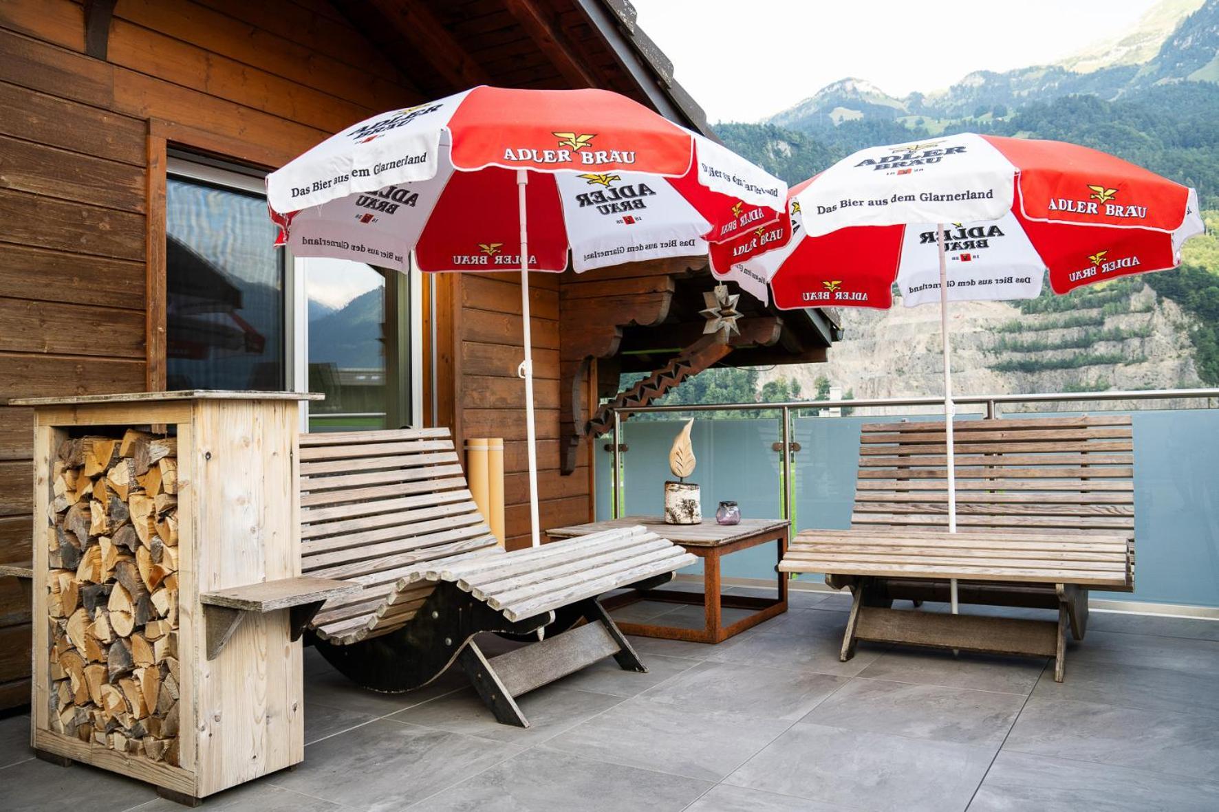 Glarner Bed Apartamento Netstal Exterior foto